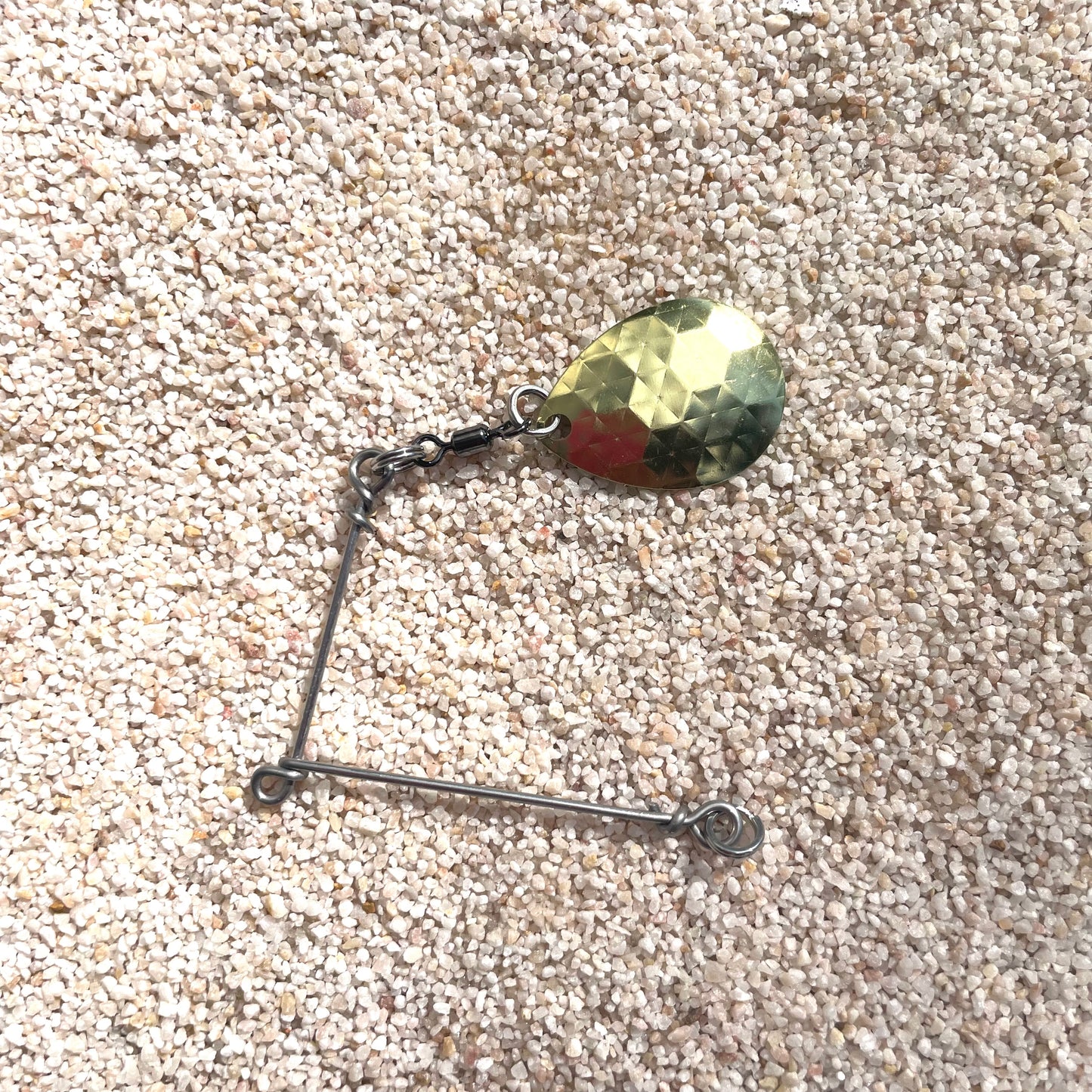 Gold Spinner Bait