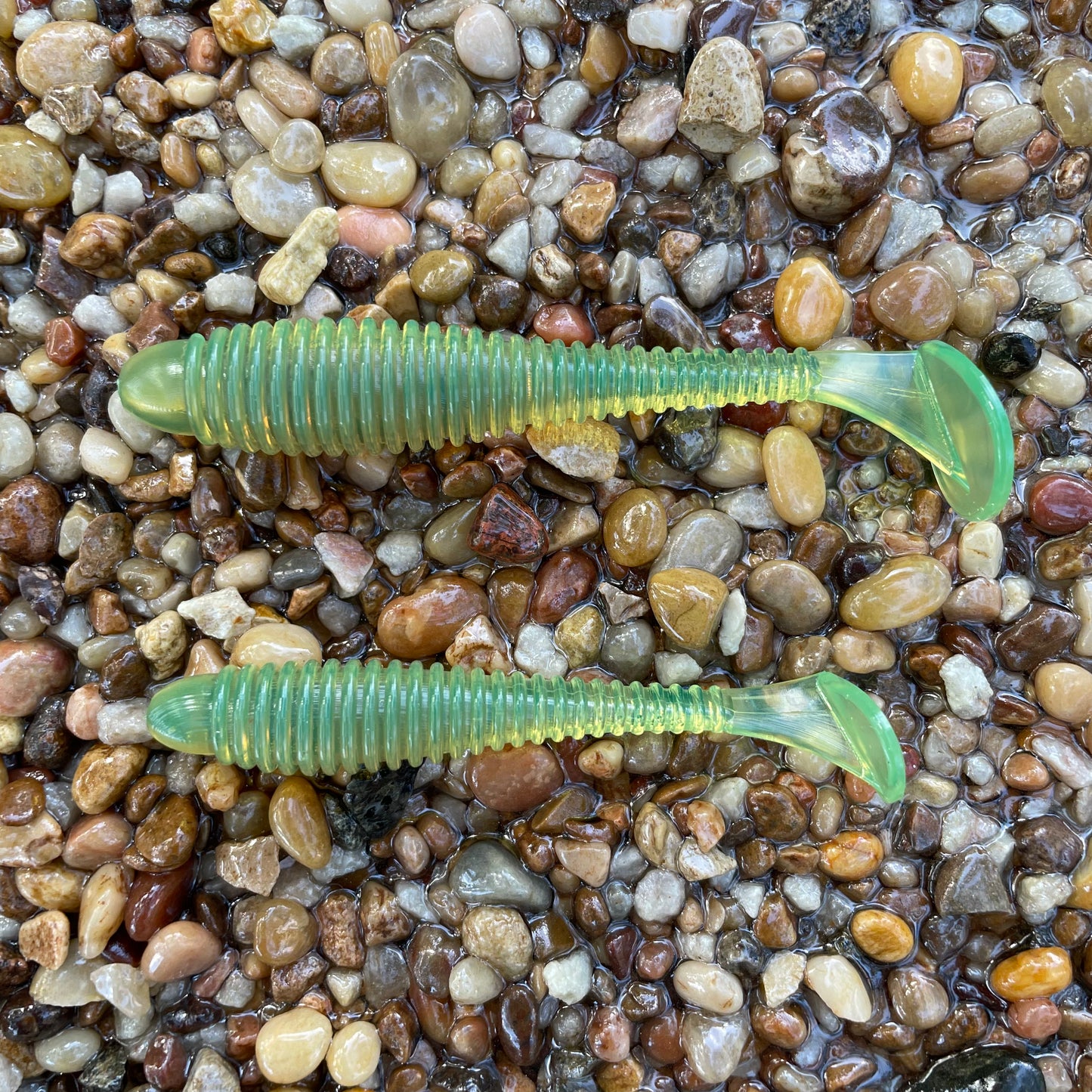 Flats Shad Natural 3.8"