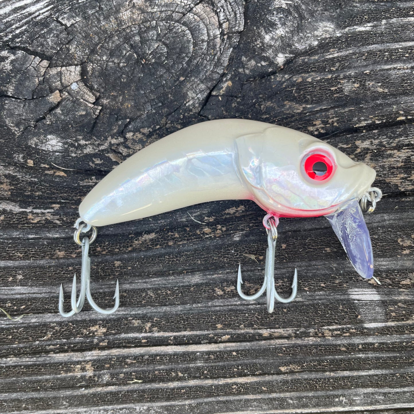 3" Wakebait OG Bone & Chrome