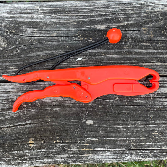 Flatwater Baits Red Glow Fish Gripper 9”