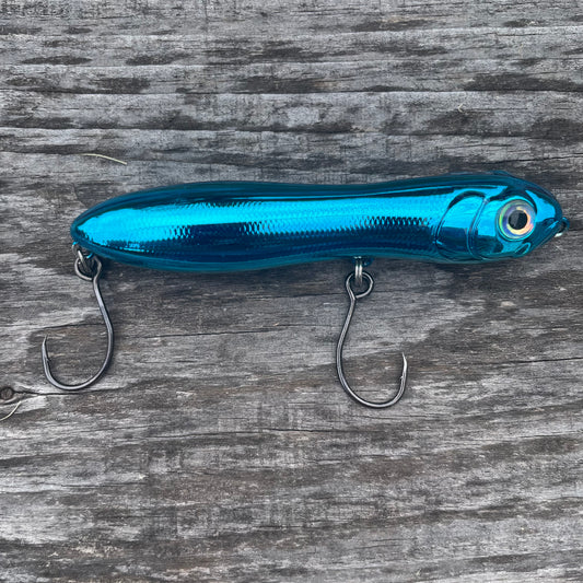 Nutty Knocker Blue Chrome