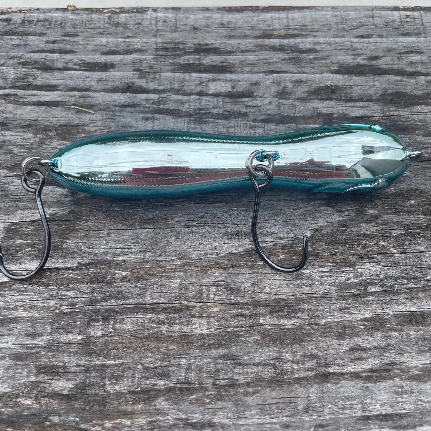 Nutty Knocker Blue Chrome