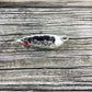 Hammer Finish Silver Weedless Spoon