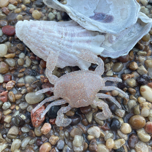 2 1/2” Mad Crab Gulf White