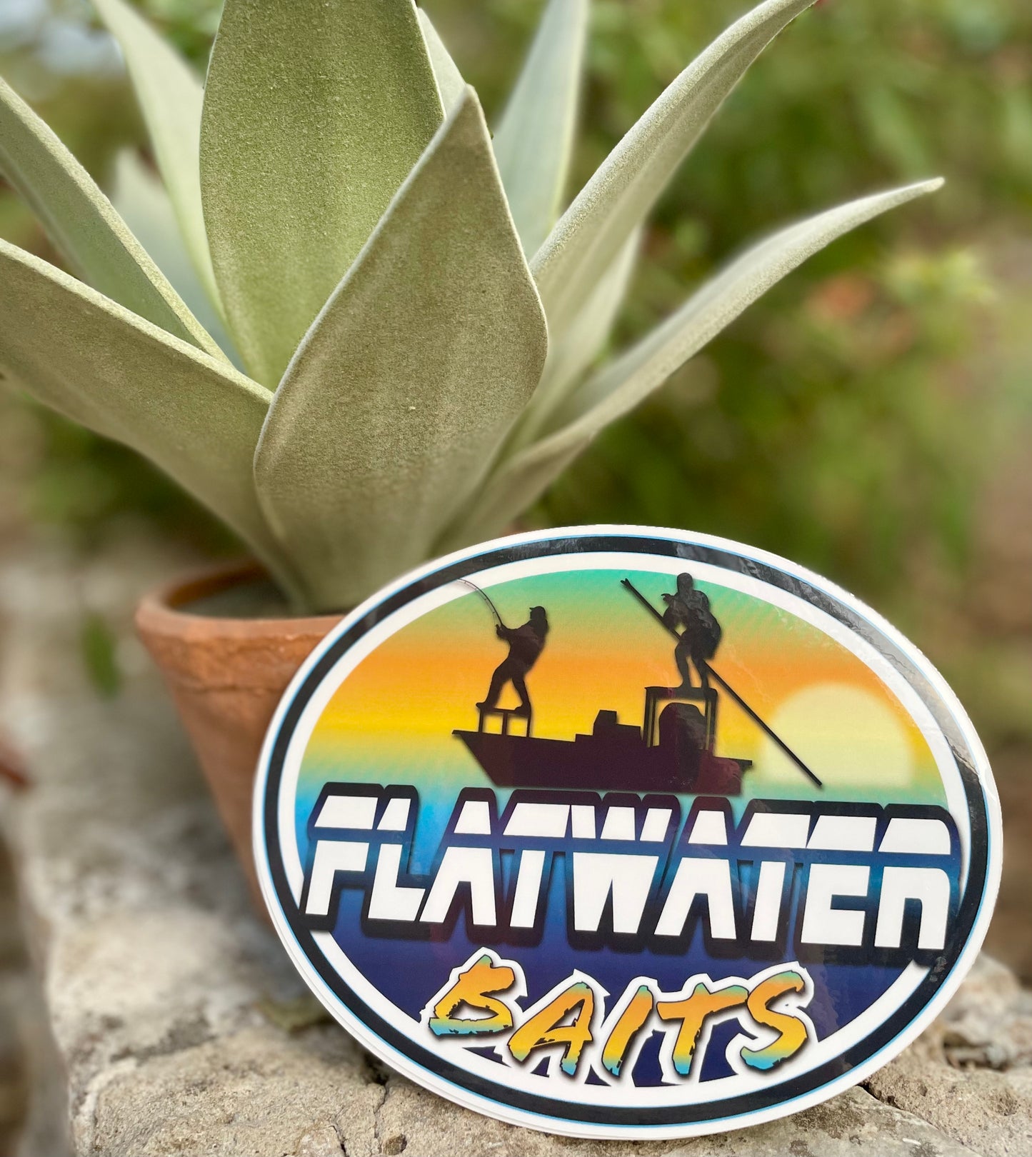 Flatwater Baits Logo Decal
