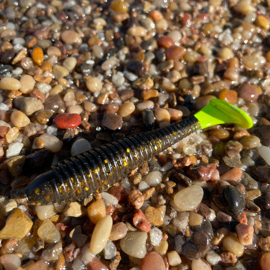 Flats Shad Texas Roach 3.8"